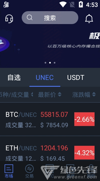 UNE交易所
