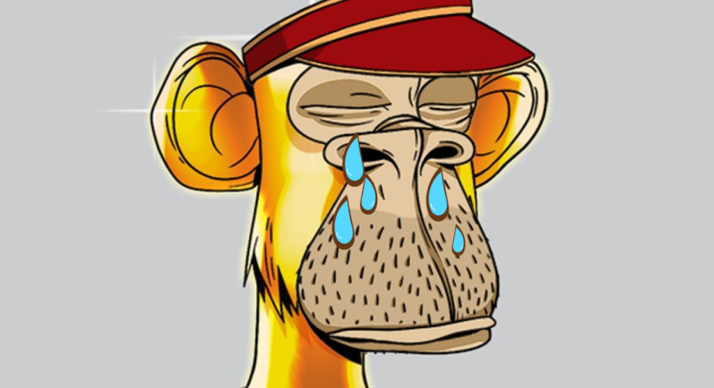 无聊猿大佬讽刺NFT炒作！自己却不小心赔了100ETH