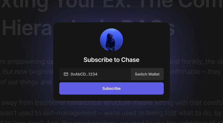 链上写作平台Mirror推出Web3订阅功能 通过钱包获取消息