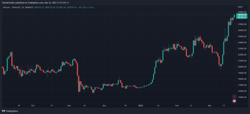 比特币价格什么时候涨到100万美元一枚？比特币价格走势最新分析-第1张图片-芝麻开门下载