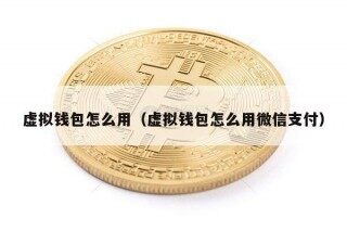 虚拟钱包怎么用（虚拟钱包怎么用微信