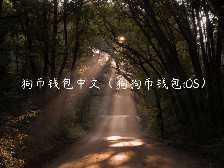狗币钱包中文（狗狗币钱包iOS）-第1张图片-芝麻开门下载