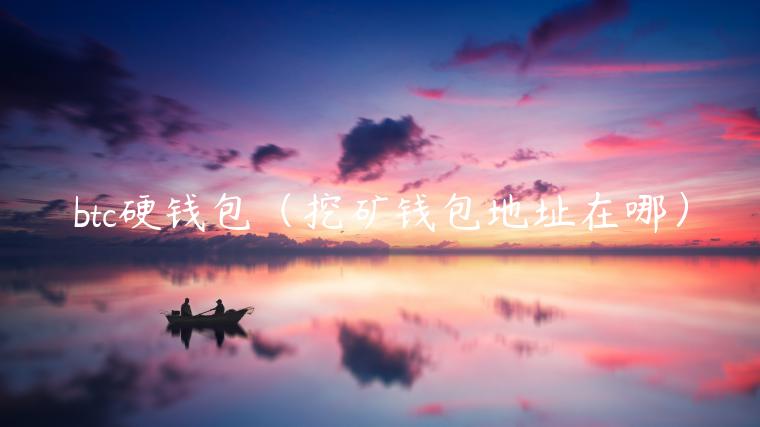 btc硬钱包（挖矿钱包地址在哪）-第1张图片-芝麻开门下载