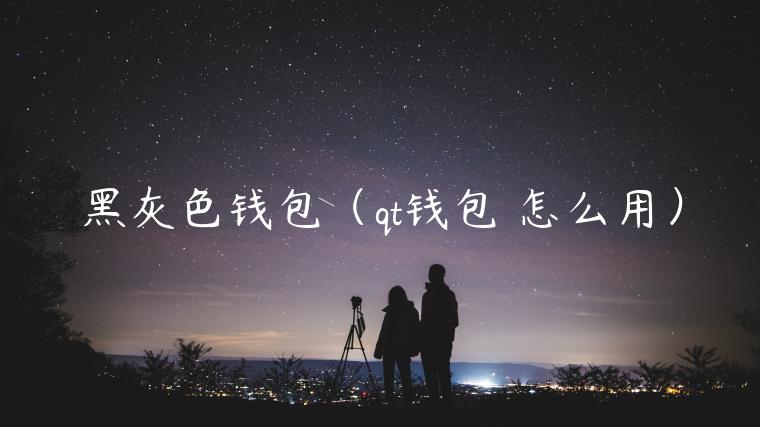 黑灰色钱包（qt钱包 怎么用）-第1张图片-芝麻开门下载