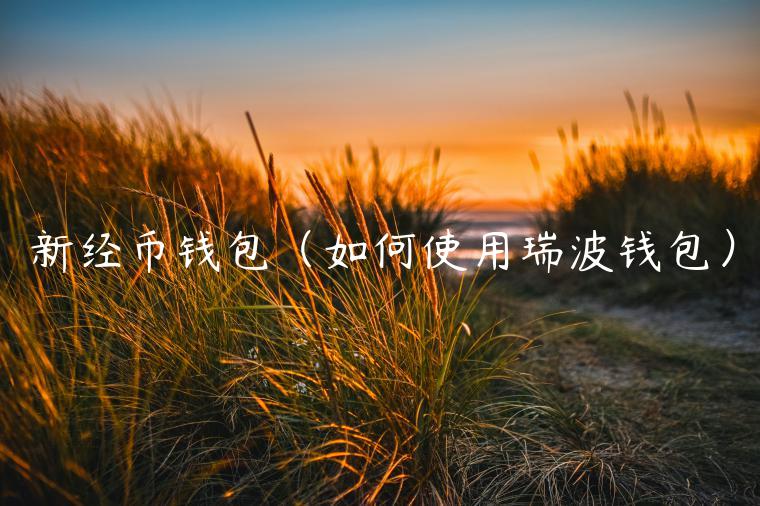 新经币钱包（如何使用瑞波钱包）-第1张图片-芝麻开门下载