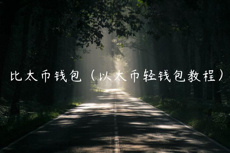 比太币钱包（以太币轻钱包教程）-第1张图片-芝麻开门下载