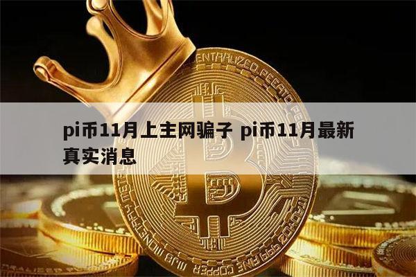 pi币11月上主网吗 pi币11月最新真实消息-第1张图片-芝麻开门下载