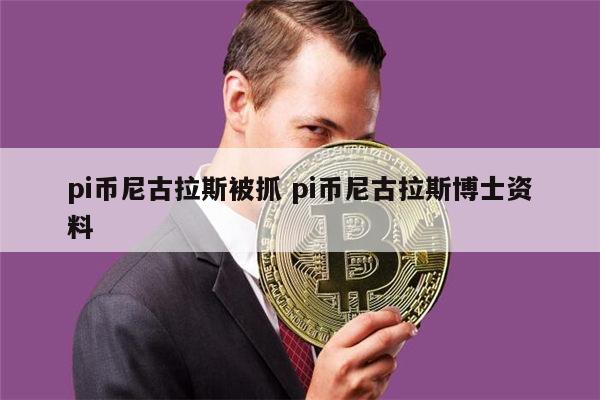 pi币尼古拉斯被抓了吗 pi币尼古拉斯博士资料假的吗-第1张图片-芝麻开门下载