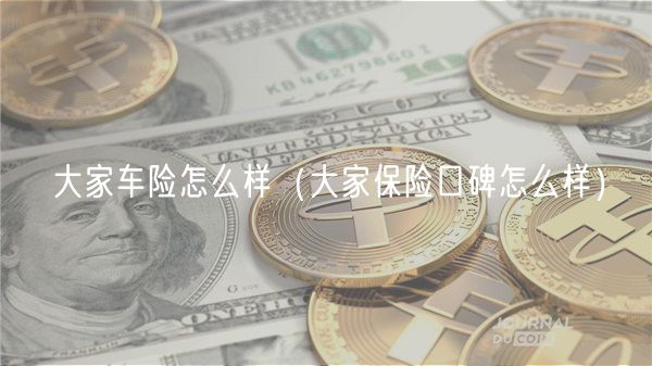 大家车险怎么样（大家保险口碑怎么样）-第1张图片-芝麻开门下载