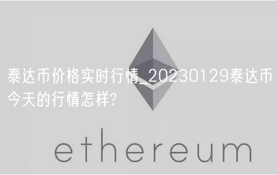 泰达币价格实时行情_20230129泰达币今天的行情怎样?-第1张图片-芝麻开门下载
