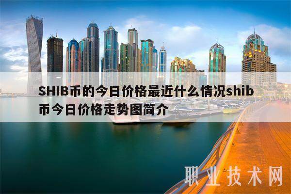 SHIB币的今日价格最近什么情况shib币今日价格走势图简介-第1张图片-芝麻开门下载