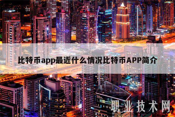 比特币app最近什么情况比特币APP简介-第1张图片-芝麻开门下载