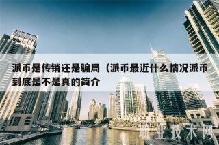 派币是传销还是骗局（派币最近什么情