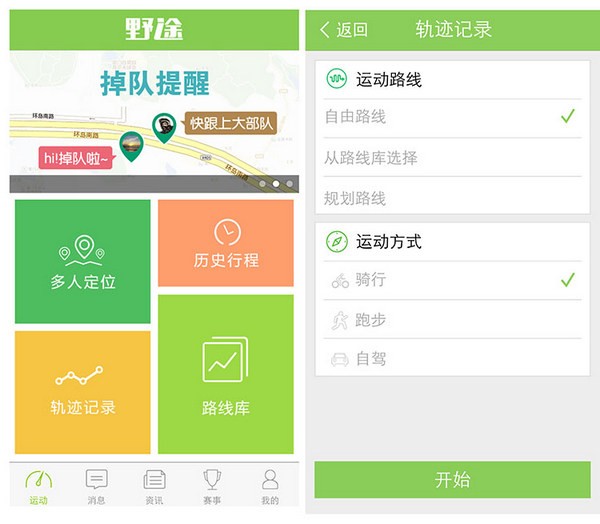 野途骑行