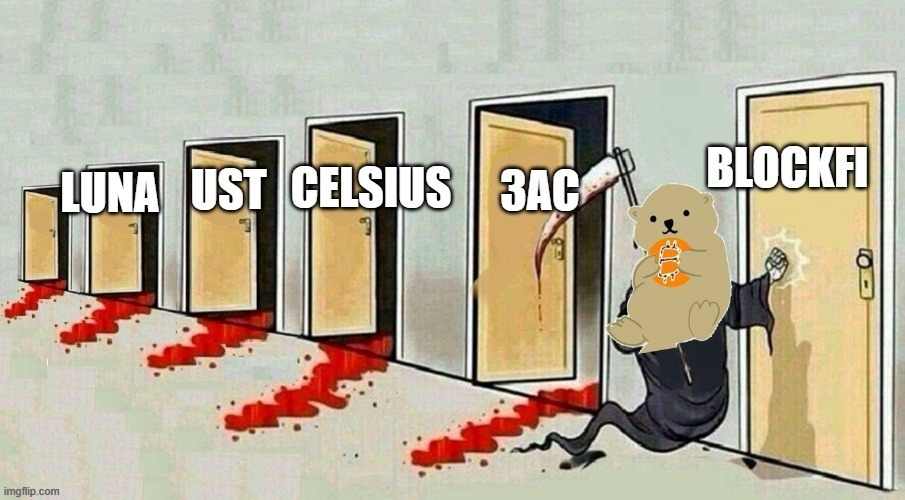 Blockfi被爆在Celsius、三箭资本、SEC罚款后出现流动性危机
